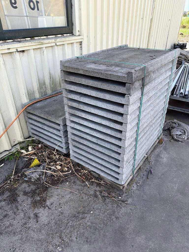 U goot Betonplaten voor CC karren (100x60 cm) - 165 stuks, Ophalen, Gebruikt
