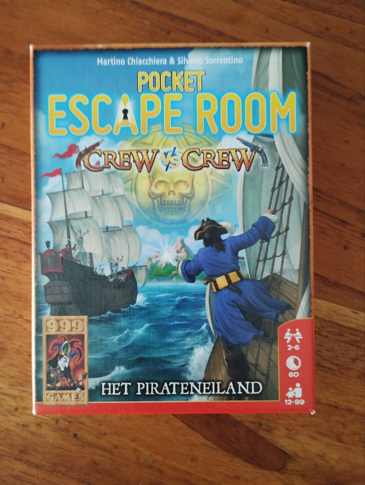 escaperoom pocket crew vs crew, Ophalen, Zo goed als nieuw, 999 Games