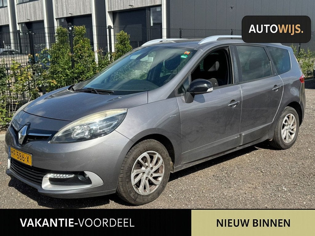 Renault Grand Scénic 1.5 dCi Limited 7p.|7-PERSOONS|NL AUTO, Auto's, Renault, Voorwielaandrijving, Stof, Gebruikt, 4 cilinders