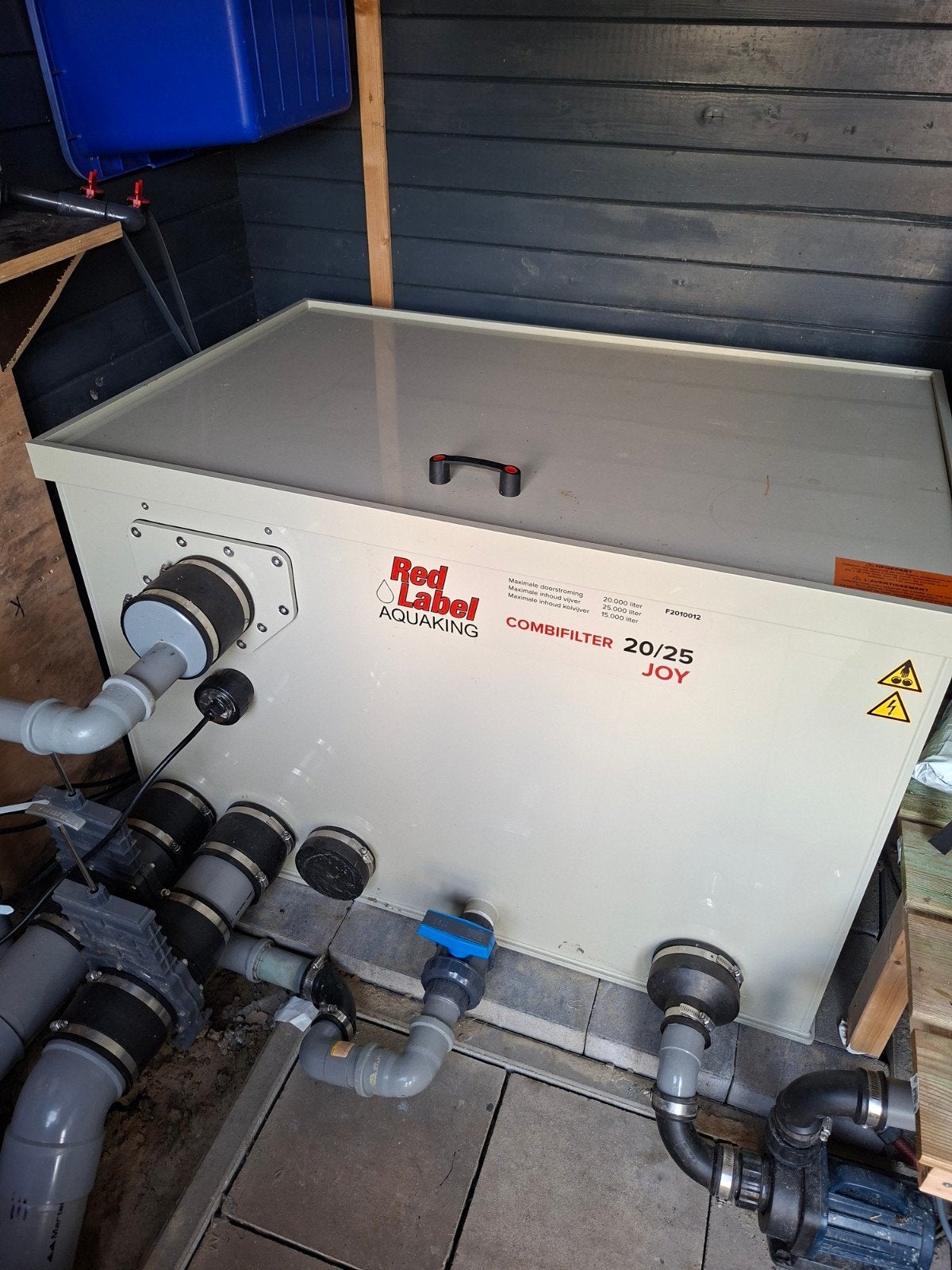 Red Label Aquaking Combifilter 20/25 JOY Vijverfilter, Ophalen, Gebruikt, Vijverfilter