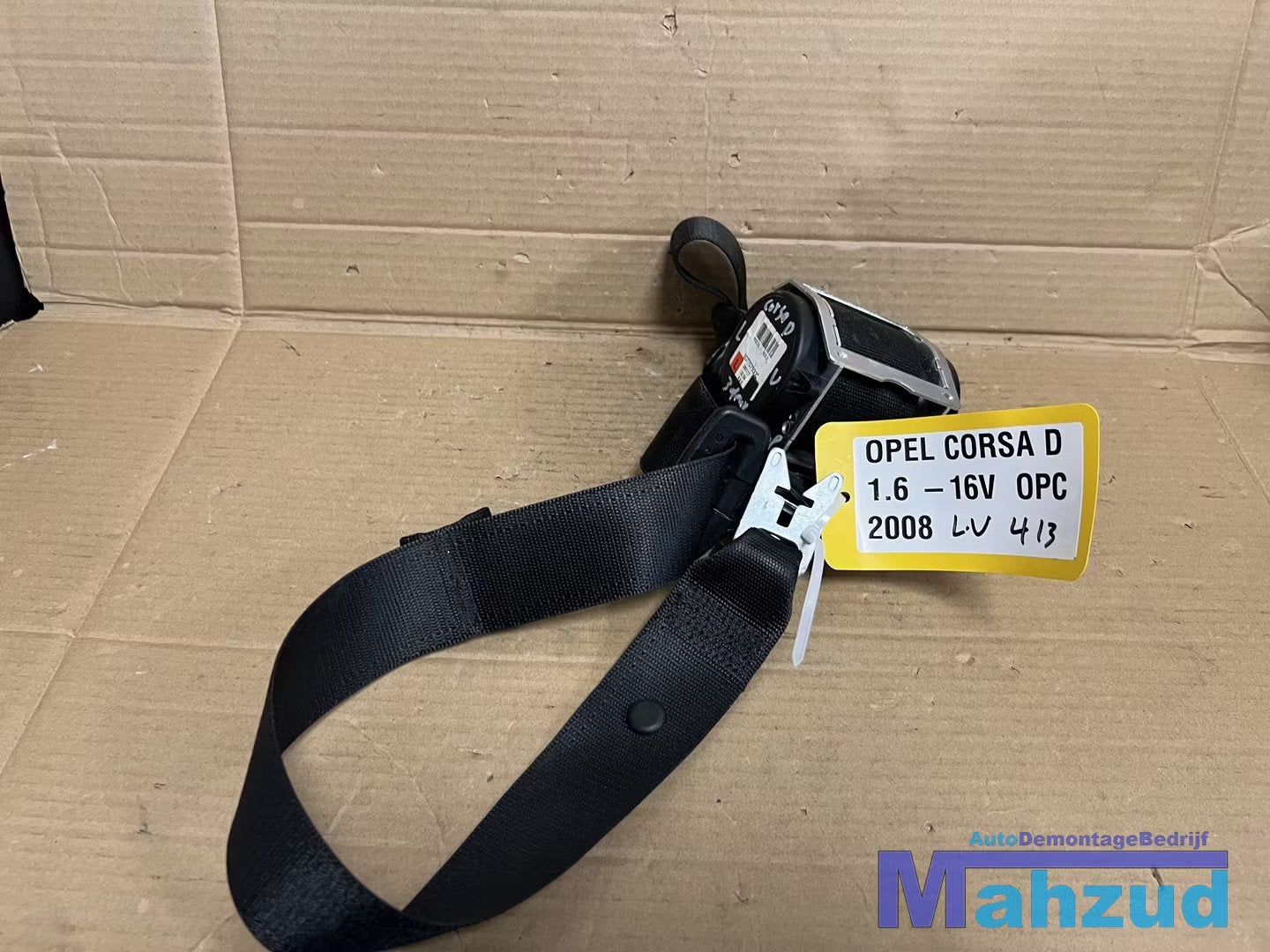 OPEL CORSA D Links voor gordel 3 deurs 2005-2014, Auto-onderdelen, Gebruikt, Opel Automobile GmbH, Ophalen of Verzenden, Kontakt@opel-infoservice.de