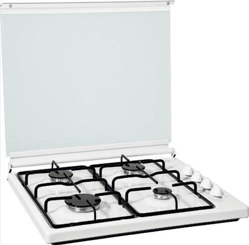 Etna KGV358HWITAD kookplaat nieuw (ongebruikt), Ophalen, Nieuw, 4 kookzones, Gas