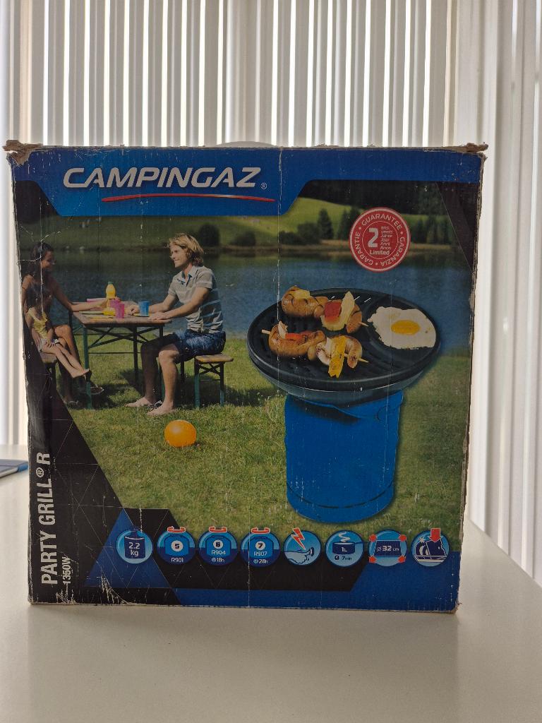 Campinggaz Party Grill, Caravans en Kamperen, Kampeeraccessoires, Ophalen of Verzenden, Zo goed als nieuw