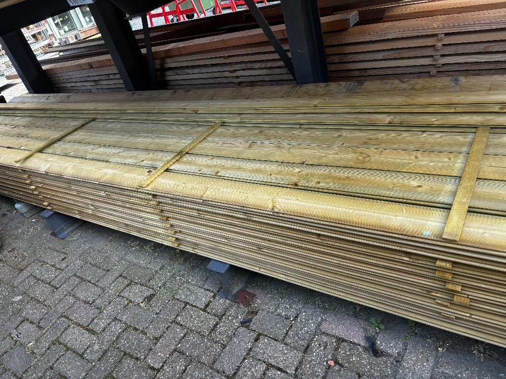 Zweeds / IJssel Rabat, lengtes 3, 4, 5 meter € 4,00 /mtr, Ophalen, 250 cm of meer, Planken