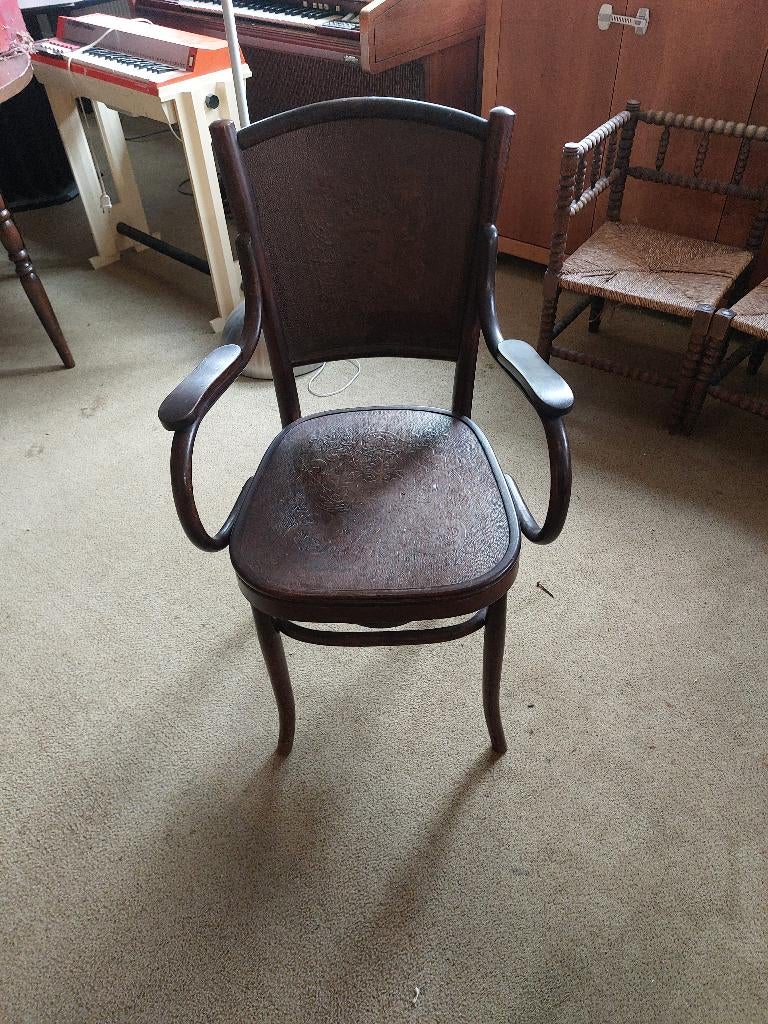 antieke po-stoel  in Thonet style ( 501013), Ophalen of Verzenden