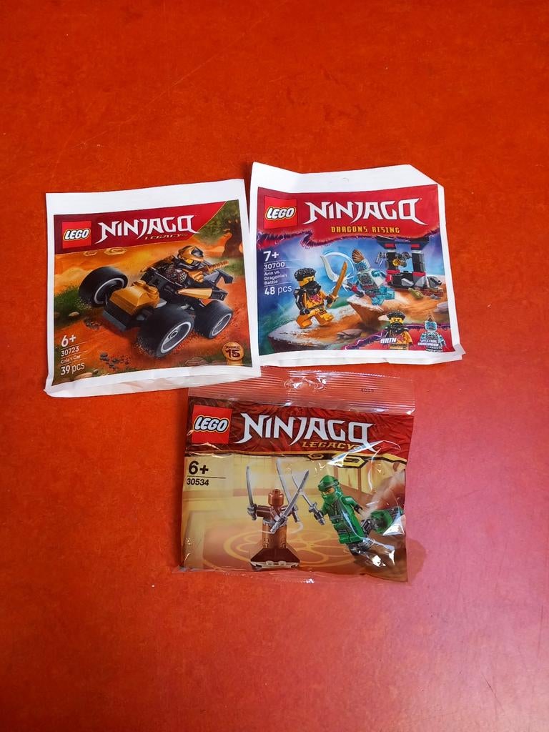 8 dichte LEGO sets: Ninjago, Star Wars & The LEGO Movie 2, Ophalen, Ongeopend/sealed, Lego, Nieuw