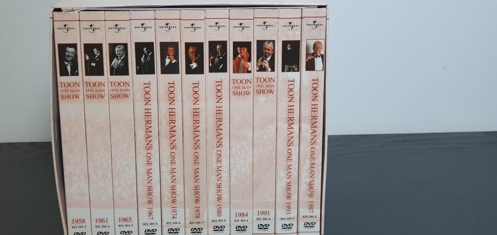 Toon Hermans One Man Show DVD Boxset (1958-1997), Alle leeftijden, Nederlands, Toon Hermans, Zo goed als nieuw