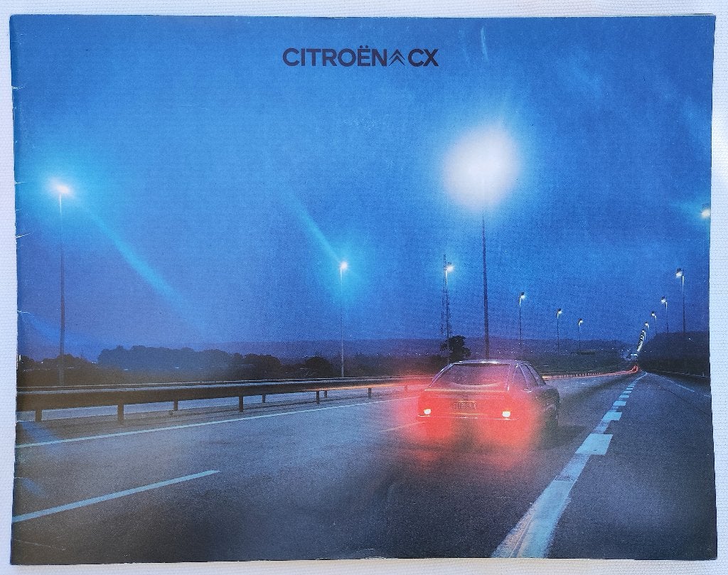 Zeldzame 1977 Citroën CX Brochure NL GTi Pallas Prestige, Ophalen of Verzenden, Zo goed als nieuw, Citroën