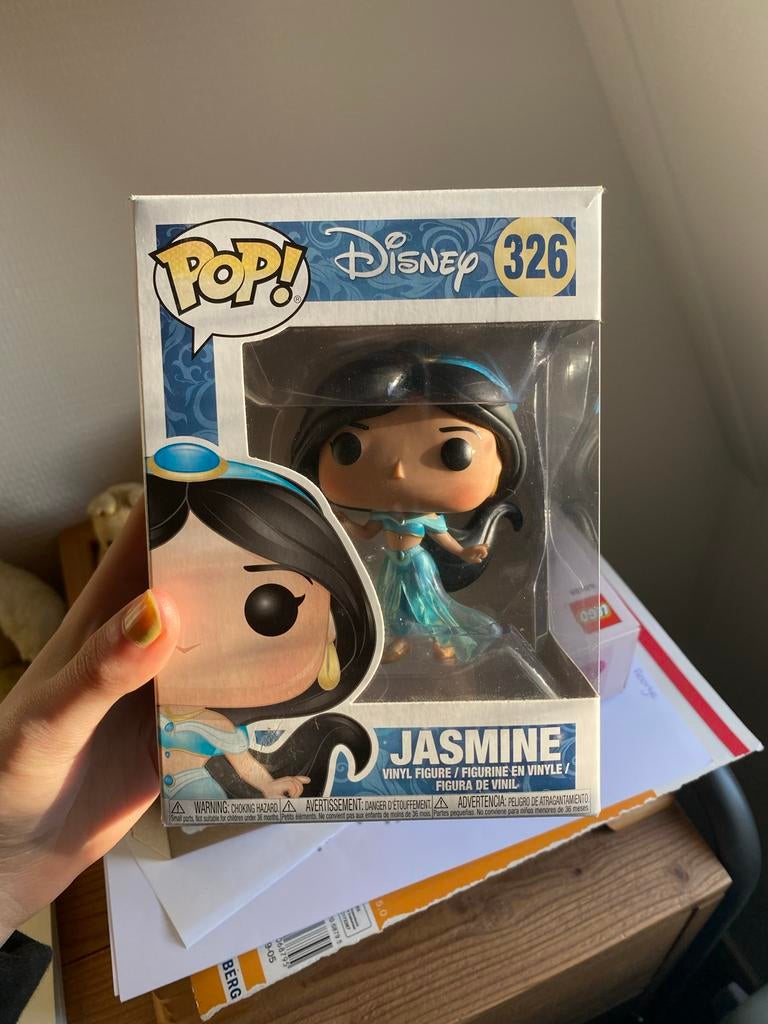 Funko Pop! Disney Jasmine #326 - Aladdin, Ophalen of Verzenden, Nieuw