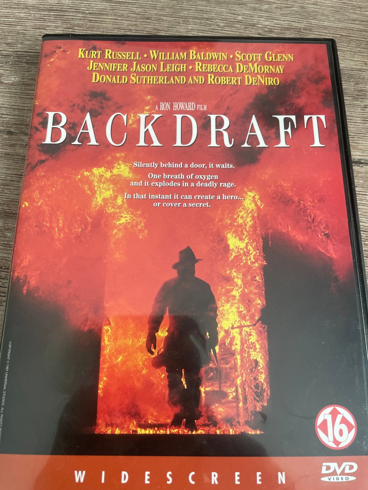Backdraft DVD - Actiethriller met Kurt Russell, Vanaf 16 jaar, Nederlands, Ophalen of Verzenden, Gebruikt