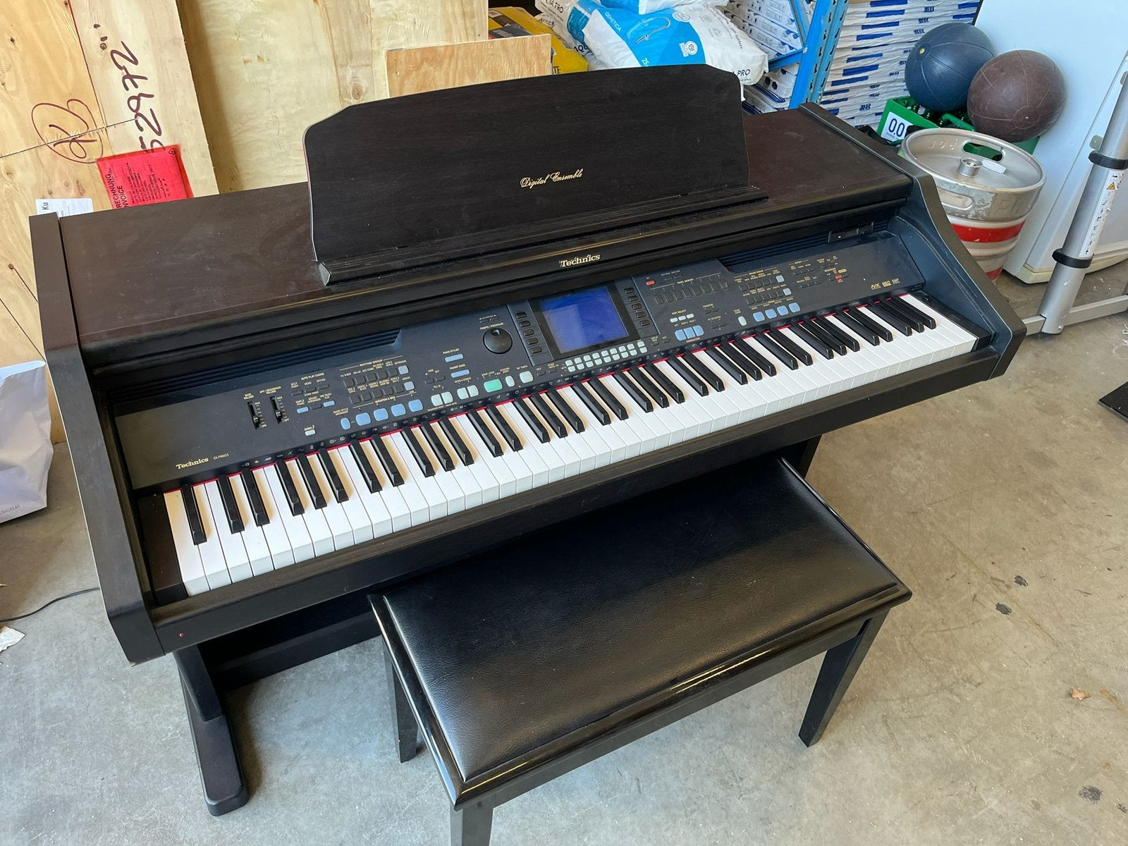 Technics SX-PR603 Digitale Piano, Ophalen, Zo goed als nieuw, Zwart