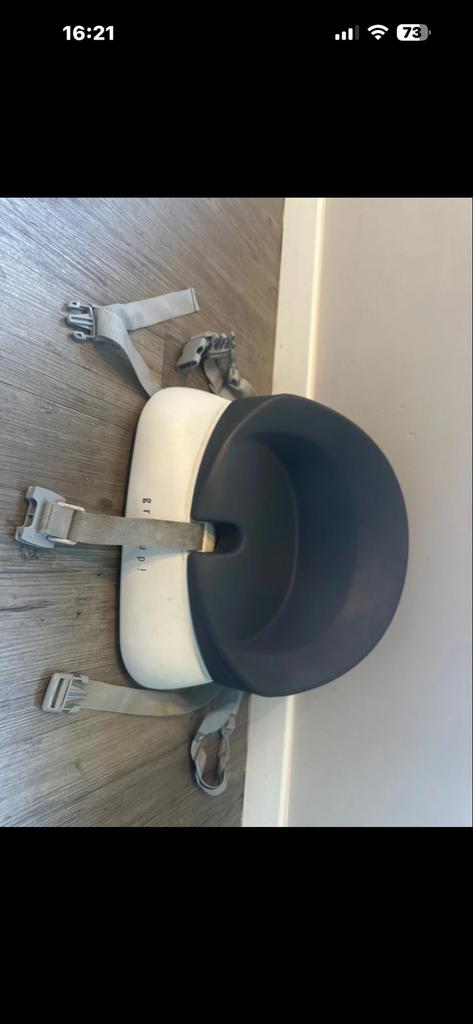 Mutsy stoelverhoger, Ophalen, Gebruikt, Overige typen, Gordel(s)