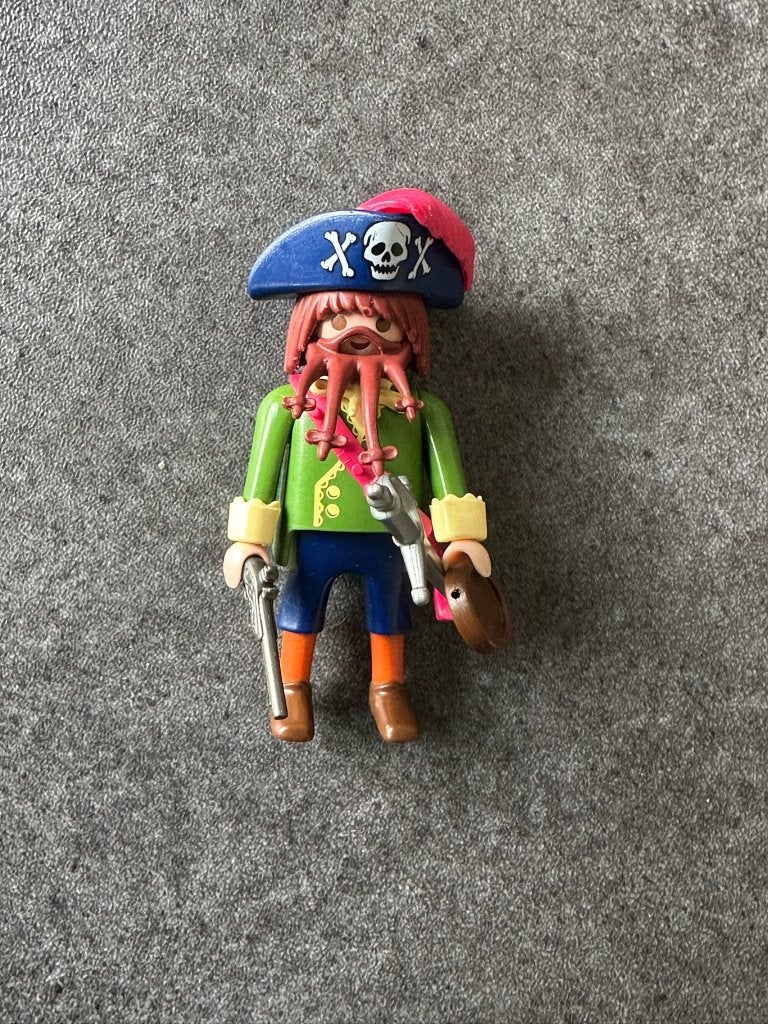 Piratenkapitein Playmobil 4654, Kinderen en Baby's, Pirates, Gebruikt, Complete set, Overige typen
