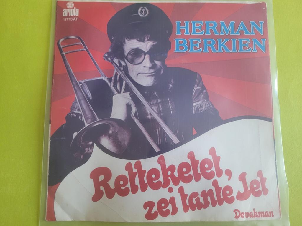 Herman Berkien - Retteketet , zei tante Jet ., Cd's en Dvd's, Ophalen, Zo goed als nieuw, Overige formaten, Levenslied of Smartlap