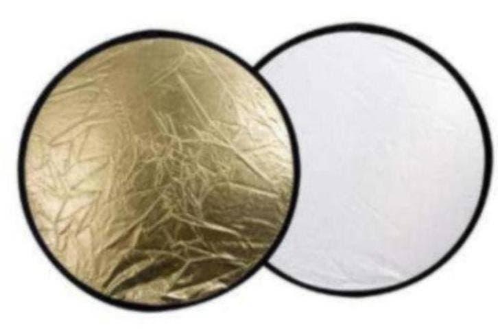 Falcon Eyes Reflectiescherm CFR-32GS Goud/Zilver 82 cm, Ophalen of Verzenden, Foto Meinema, Eiberstaat 9 te Dokkum, Nieuw