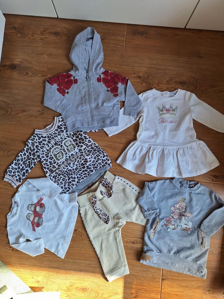 Pakketje Monnalisa babykleding 9 maanden, Meisje, Ophalen of Verzenden, Zo goed als nieuw, Setje