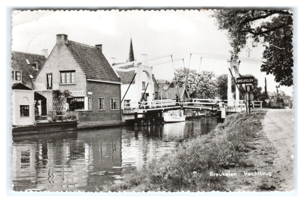 Breukelen, Vechtbrug, Ophalen of Verzenden, 1960 tot 1980, Gelopen, Utrecht