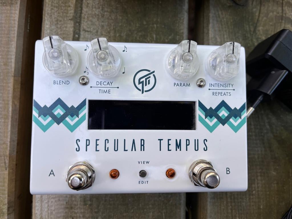 GFI System Specular Tempus reverb delay, Muziek en Instrumenten, Effecten, Ophalen, Zo goed als nieuw, Delay of Echo