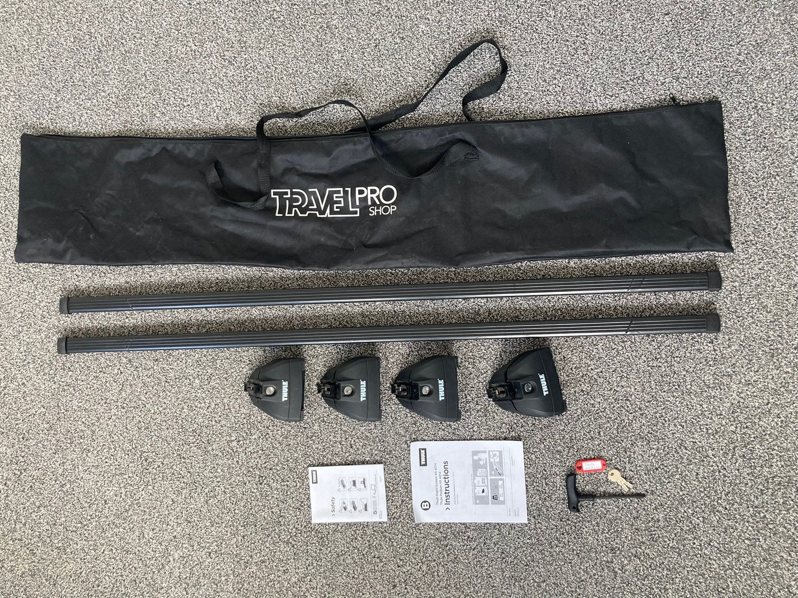 Thule dakdragers, Rapid System Audi, zgan! €89, Auto diversen, Dakdragers, Ophalen, Zo goed als nieuw