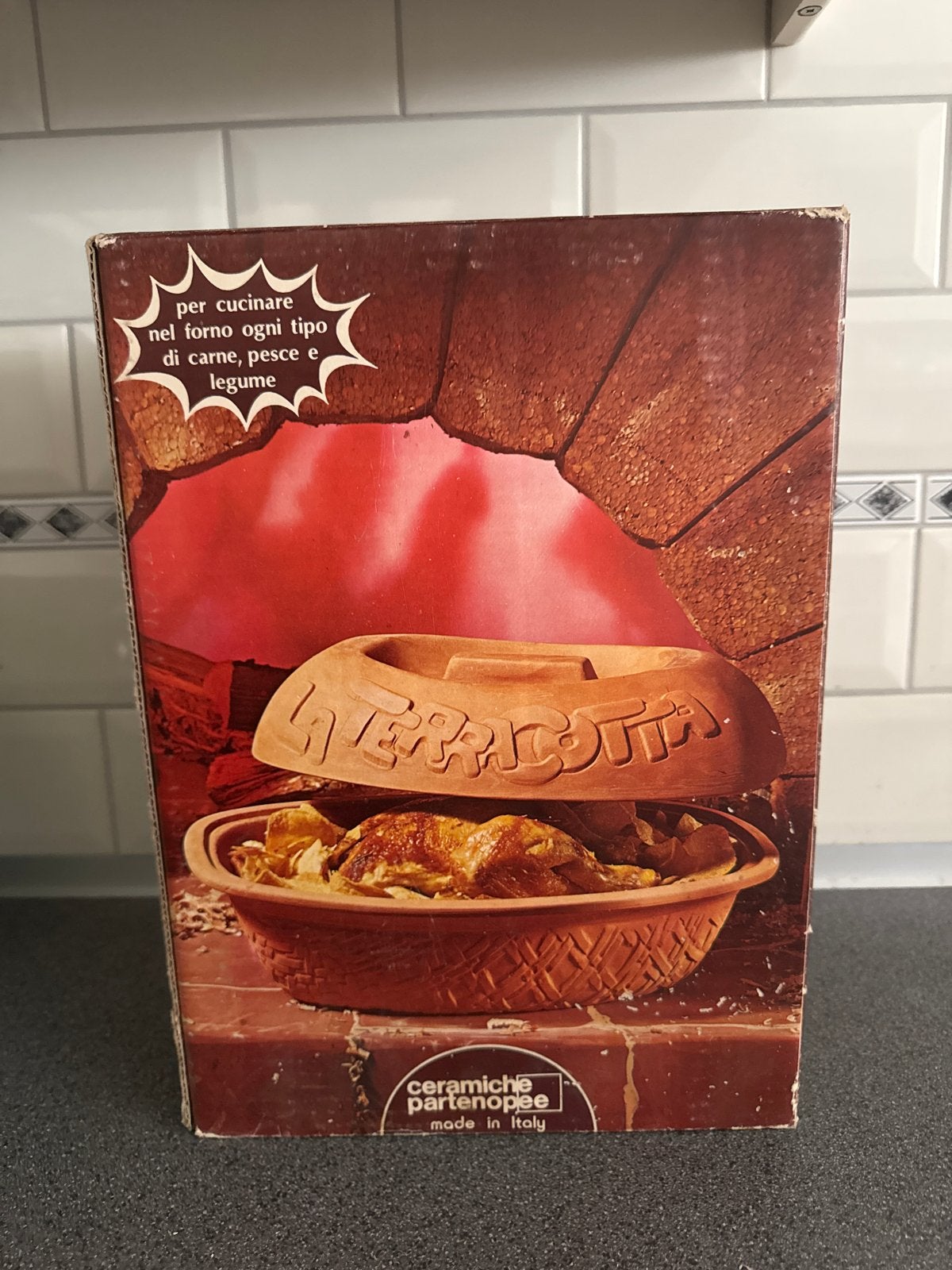Terracotta Ovenschaal - Made in Italy, Overige typen, Nieuw, Ophalen of Verzenden, Steen/keramiek