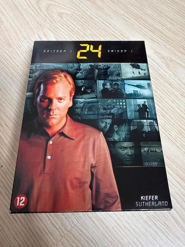 24 Seizoen 1 DVD Boxset - Kiefer Sutherland, Ophalen of Verzenden, Zo goed als nieuw