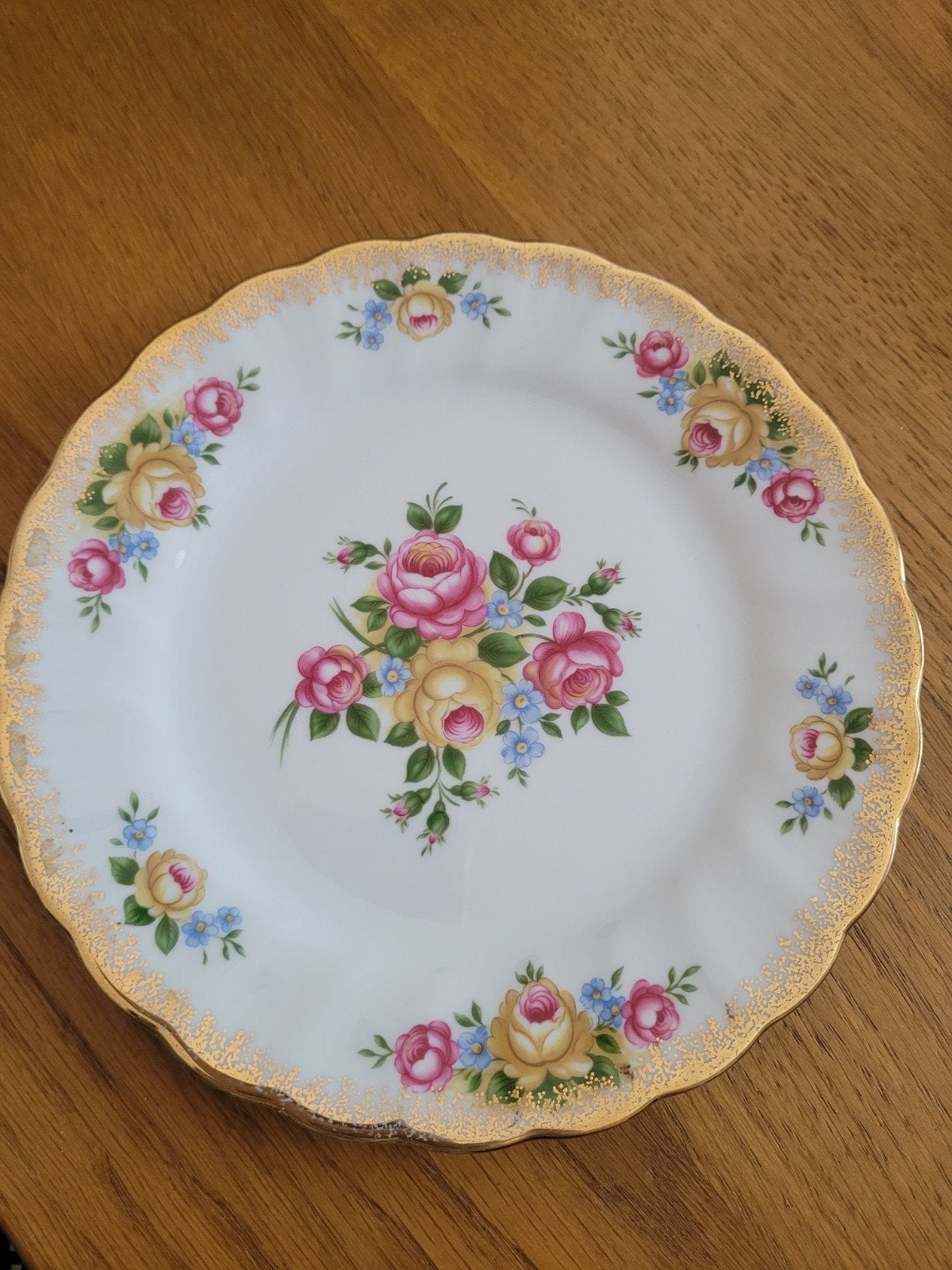 Prachtig Winterling Kirchenlamitz Bavaria bord met rozen, Antiek en Kunst, Ophalen