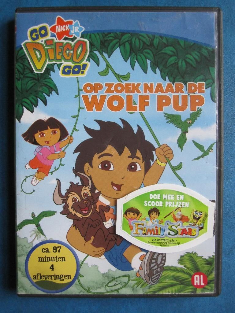 Go, Diego! Go! - Op zoek naar de Wolf Pup, Tekenfilm, Ophalen of Verzenden, Zo goed als nieuw, Alle leeftijden