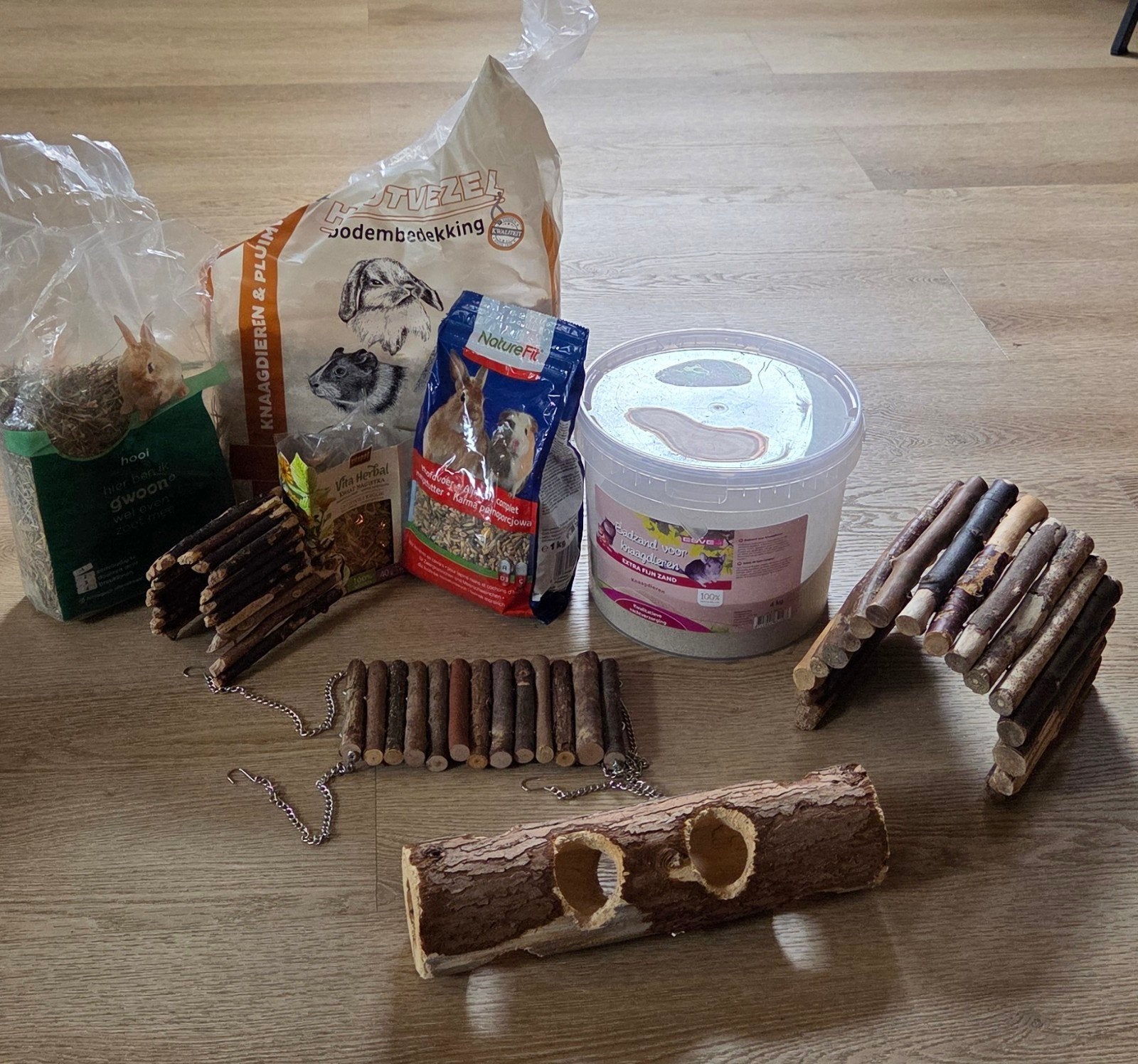 spullen voor knaagdieren, Ophalen, Gebruikt, Verzorging