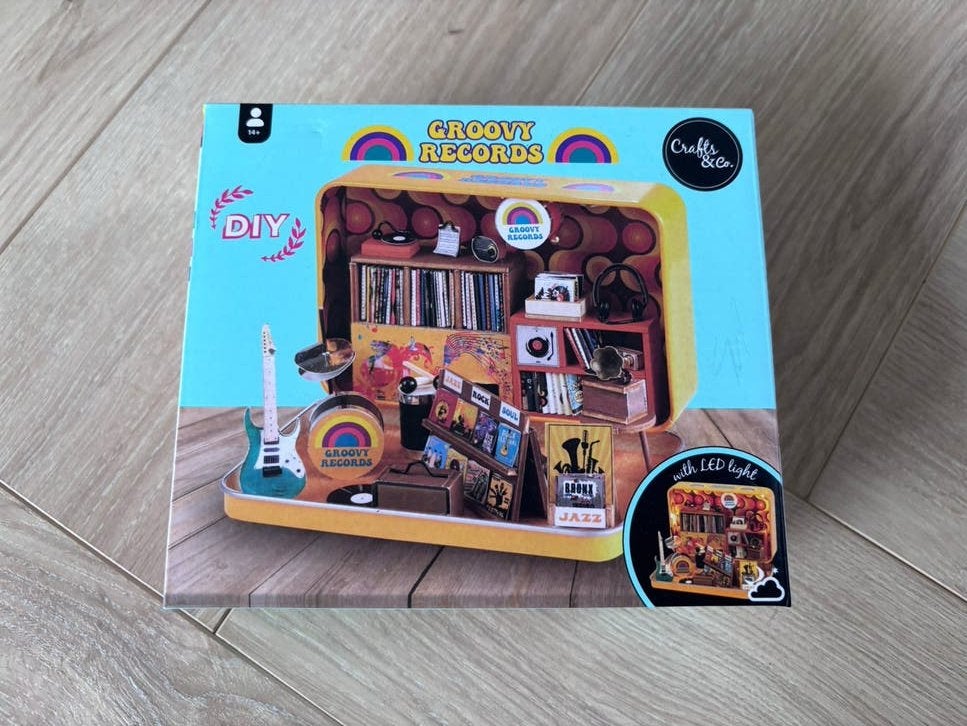 DIY GROOVY RECORDS Crafts en Co, Overige thema's, Nieuw, Ophalen of Verzenden, Knutselwerk