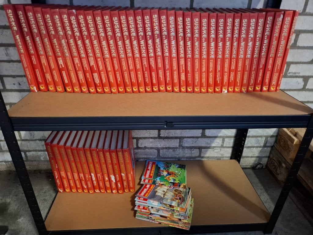 50 Suske en Wiske Lekturama hardcovers + 10 albums, Gelezen, Willy Vandersteen, Ophalen of Verzenden, Meerdere stripboeken