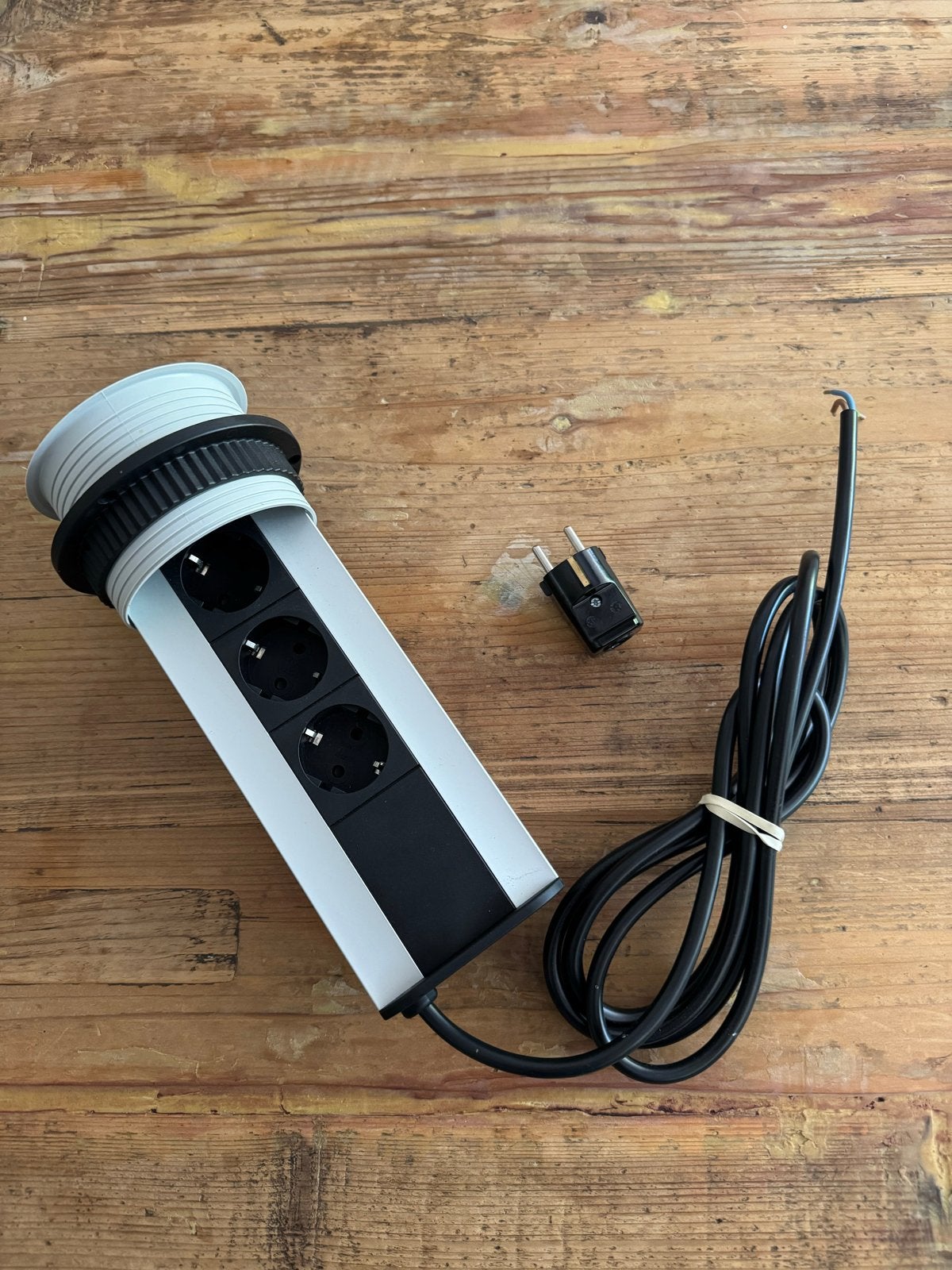 Evoline Port Pop-up Stopcontact met 3x Stopcontacten, Ophalen of Verzenden, Zo goed als nieuw, Overige merken, Stopcontact
