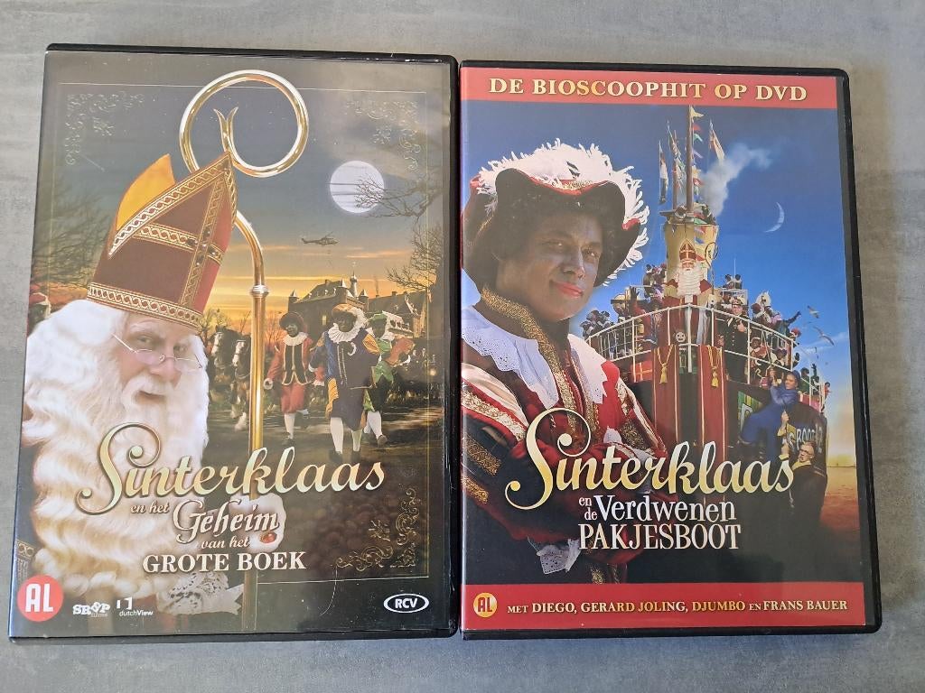 2 sinterklaas dvd's, Diversen, Sinterklaas, Ophalen of Verzenden, Gebruikt