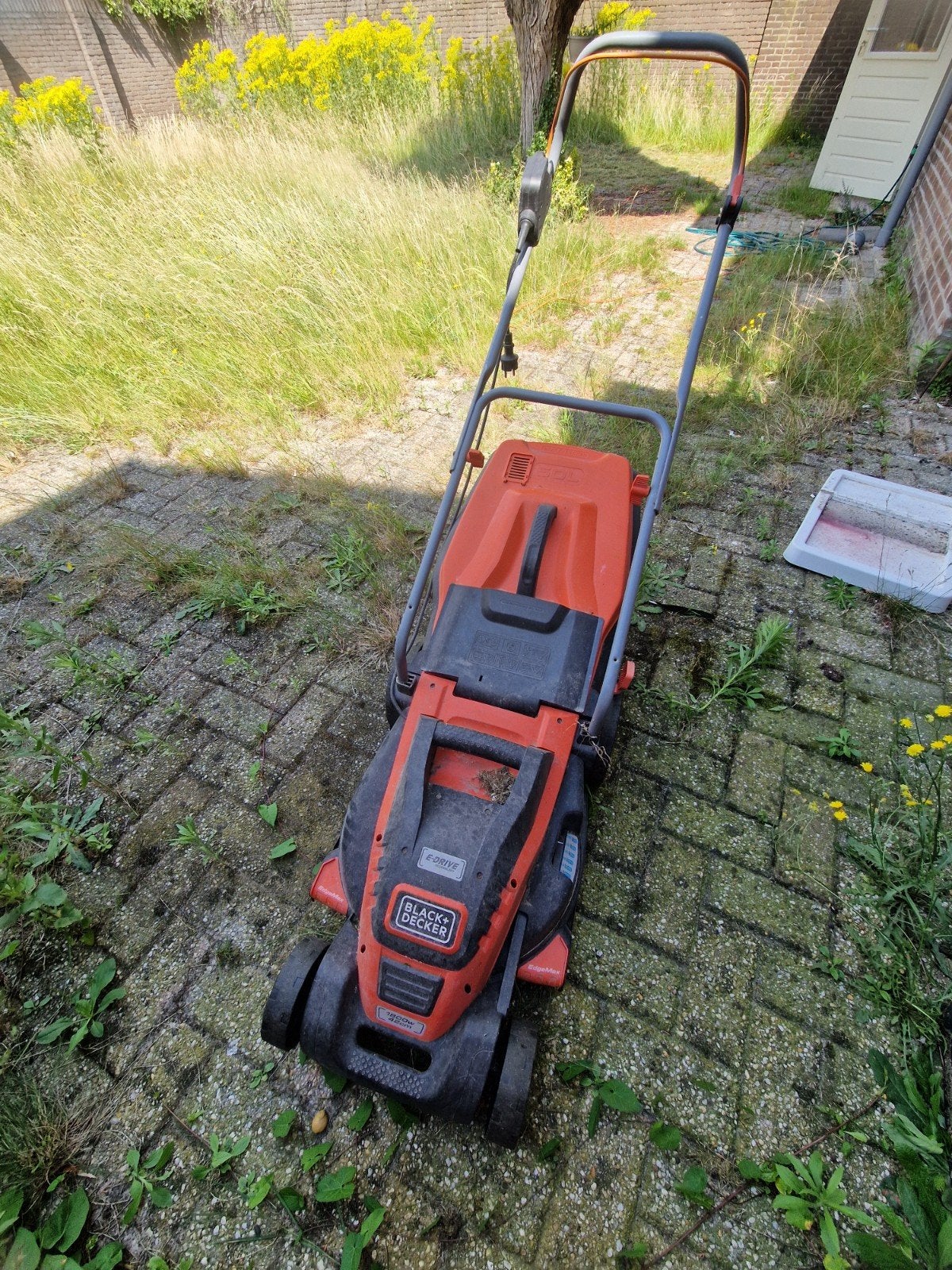 Black Decker grasmaaier, Cirkelmaaier, Gebruikt, Elektrische grasmaaier, BLACK+DECKER