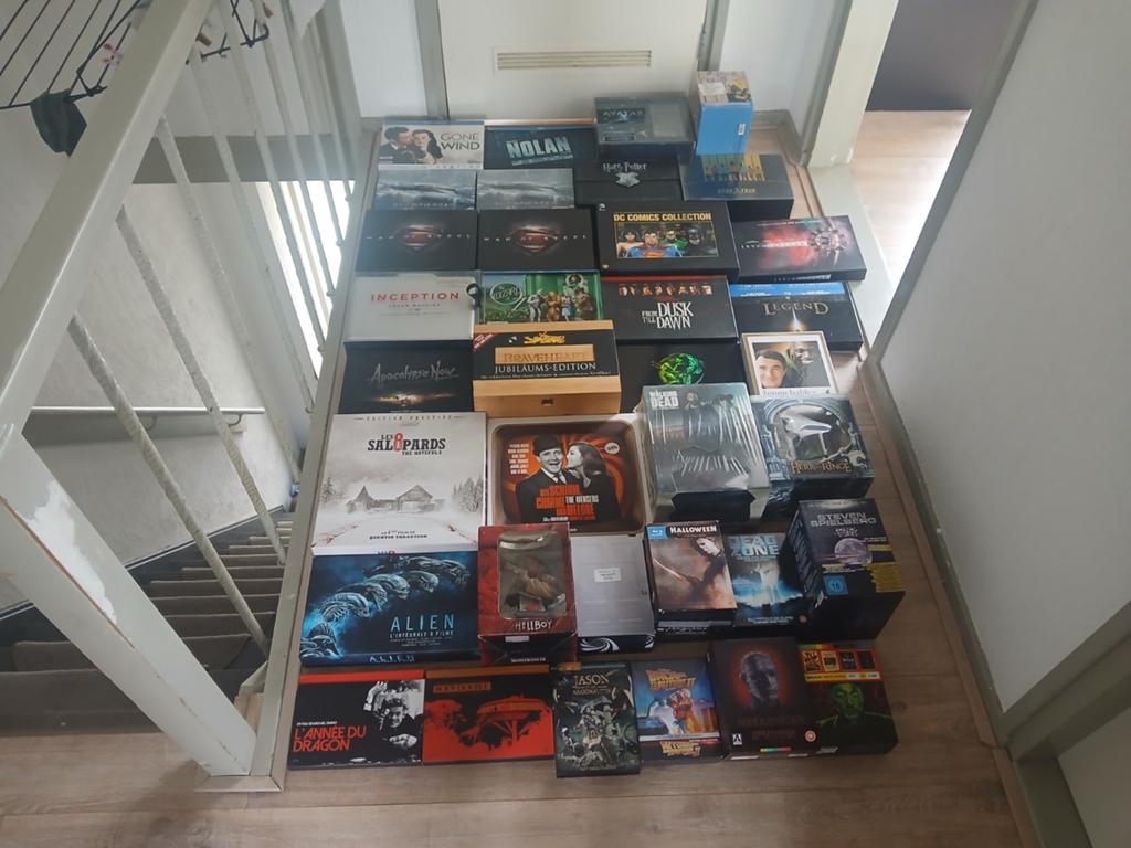 Blu ray dvd collectie, Ophalen, Zo goed als nieuw