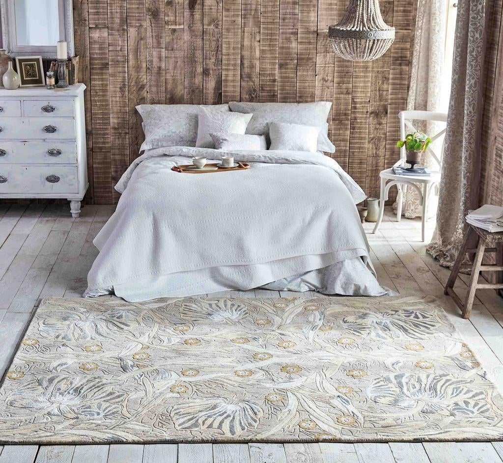 Brink en Campman Morris & Co tapijt Pimpernel pure linen, Ophalen, Zo goed als nieuw