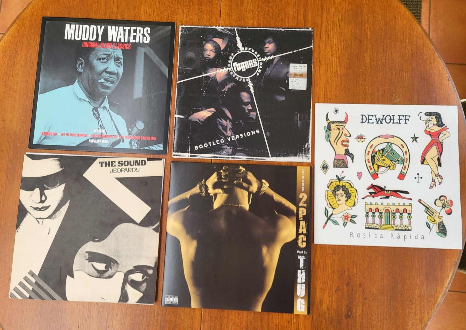 Verzameling vinyl/lp's te koop 2pac/the sound/dewolff/fugees, Ophalen of Verzenden, Zo goed als nieuw, 12 inch