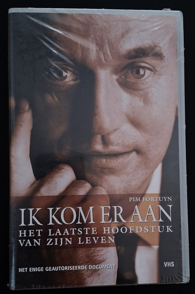 Pim Fortuin-'Ik kom er aan' (VHS video) Nieuw in Folie, Ophalen, Alle leeftijden, Nederlands, Documentaire