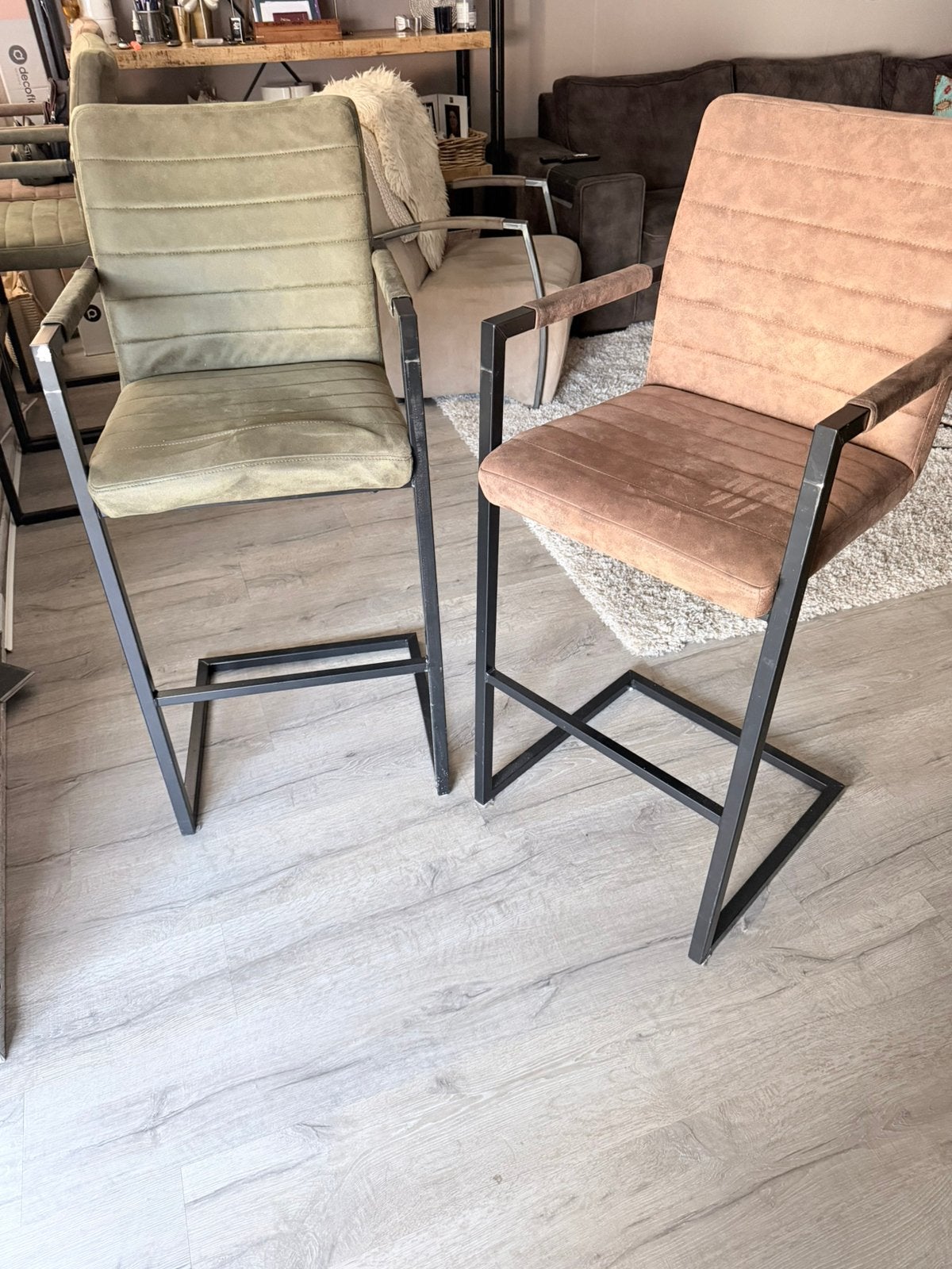 Bar stoelen 4 stuks 50 euro, Ophalen, Gebruikt