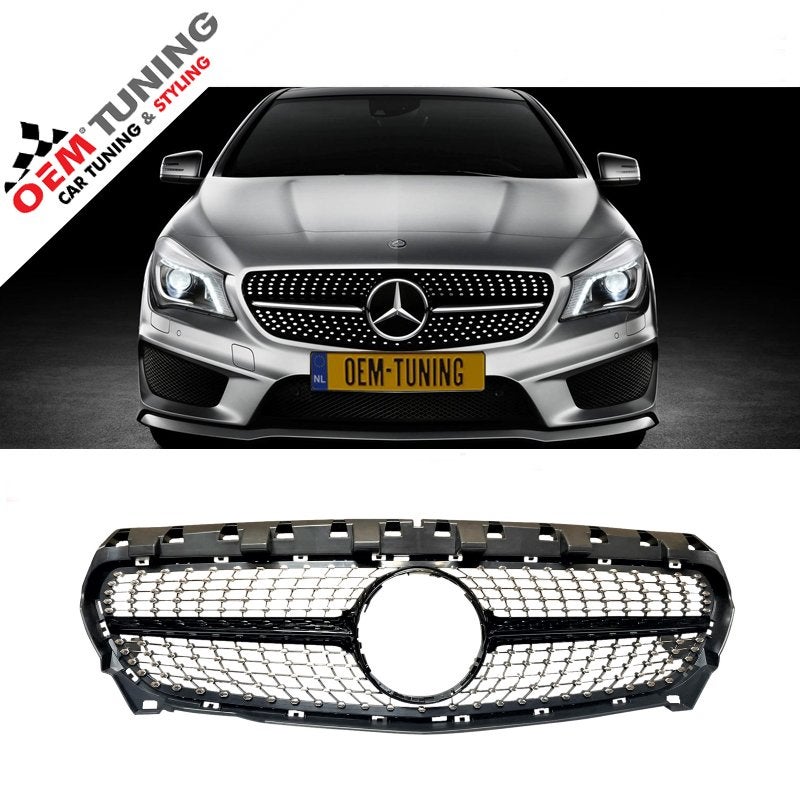 Black Diamond Grille CLA W117 13‑16