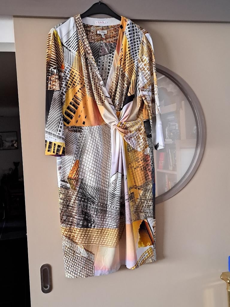 Mayerline, jurk, met vleugje zonnig geel, 44/46, Kleding | Dames, Geel, Maat 46/48 (XL) of groter, Ophalen of Verzenden, Zo goed als nieuw
