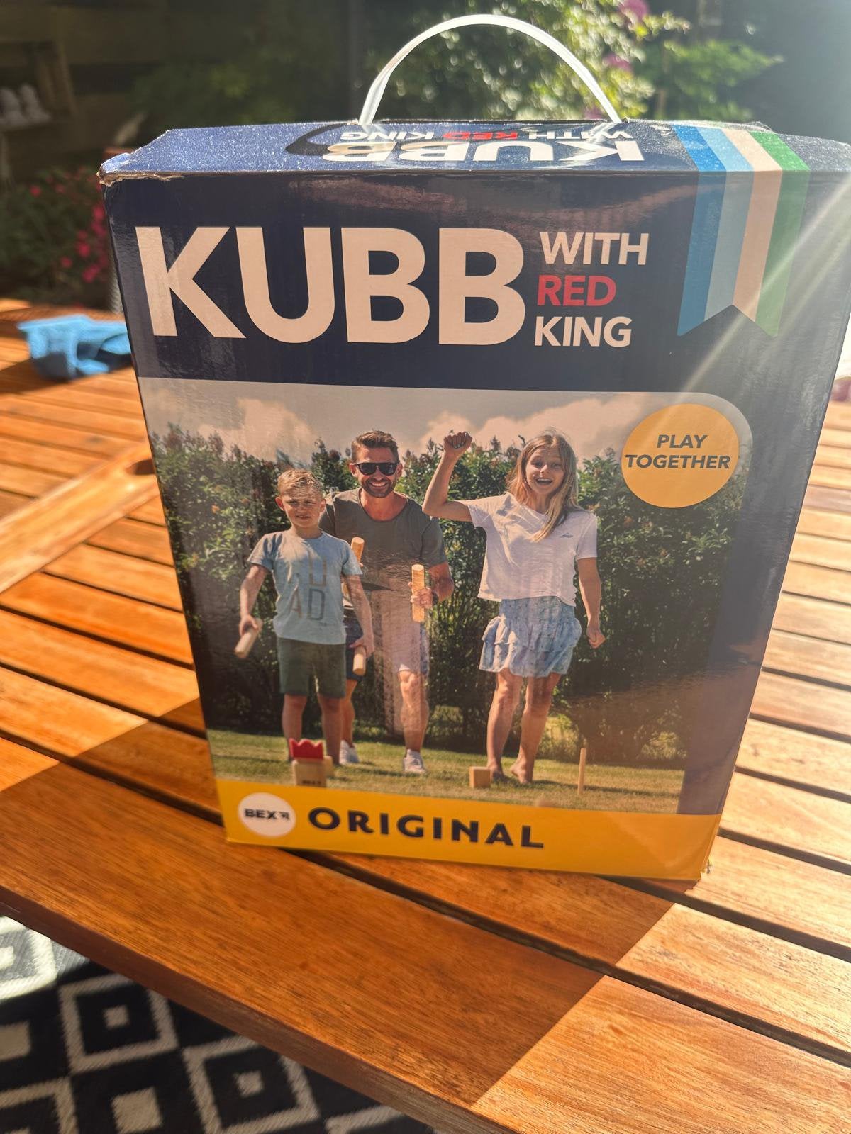 Kubb spel, Ophalen, Nieuw
