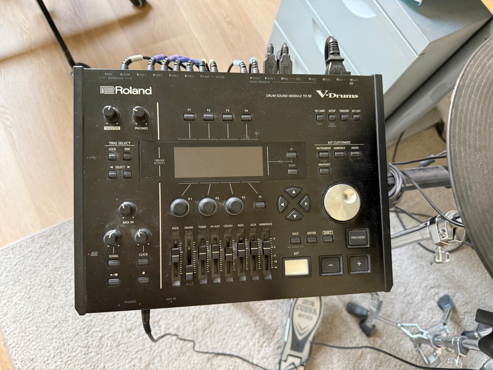 Foto 3 van Roland TD-50K V-Drum elektronisch drumstel