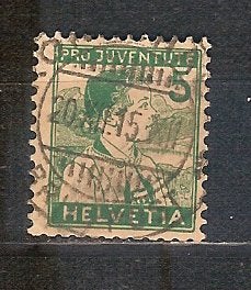 Zwitserland 128, Postzegels en Munten, Postzegels | Europa | Zwitserland, Ophalen of Verzenden, Gestempeld