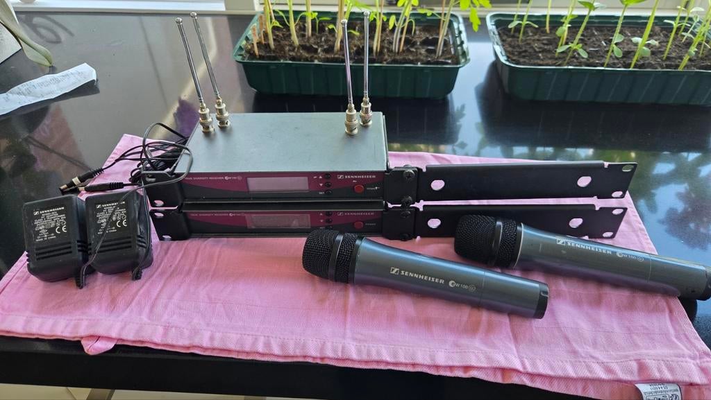 Sennheiser EW 100 G2 Draadloos Microfoon Systeem, Muziek en Instrumenten, Ophalen, Gebruikt, Zangmicrofoon, Draadloos