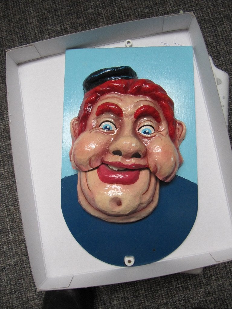 Spaar masker 1989, Ophalen, Zo goed als nieuw, Kunststof, Object of Gebouw