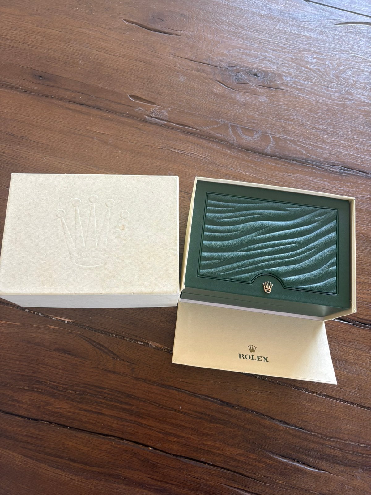 Originele Rolex OYSTER M doos incl papieren, Ophalen, Zo goed als nieuw