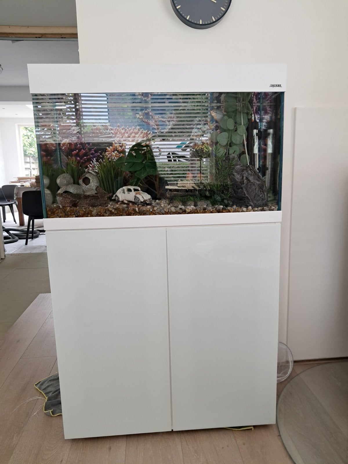 Aquarium 125 liter compleet, Ophalen