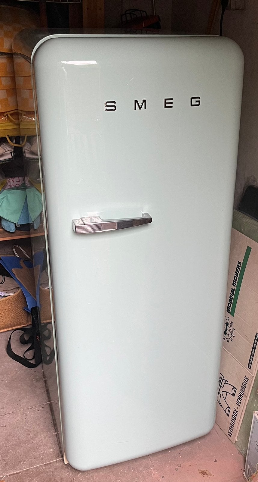 SMEG koelkast, Ophalen, Gebruikt, 200 liter of meer, 140 tot 160 cm