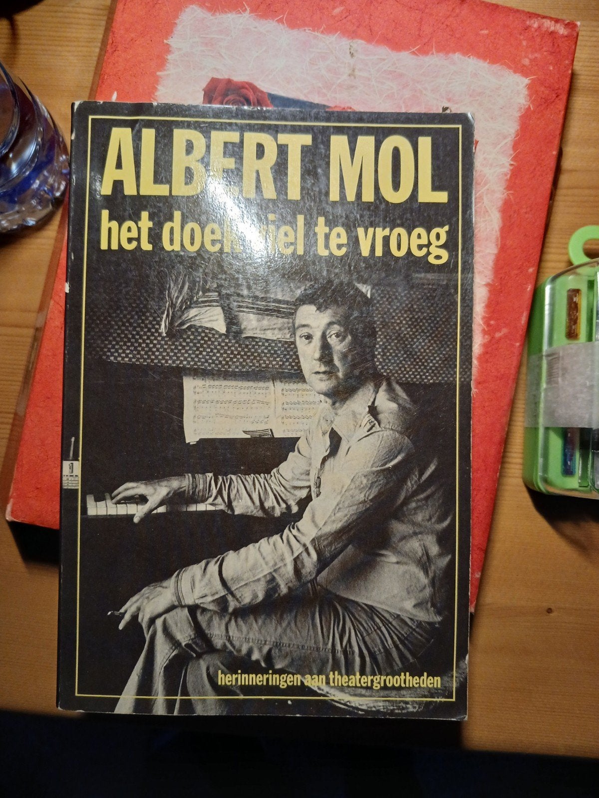 Albert Mol: Het Doet Zo Pijn Zo Vroeg - Herinneringen, Ophalen of Verzenden, Gelezen, Albert Mol, Kunst en Cultuur