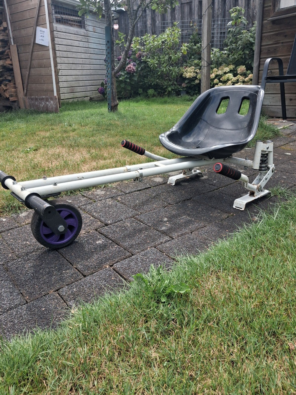 Oxboard zitje - Maak van je hoverboard een kart!, Ophalen